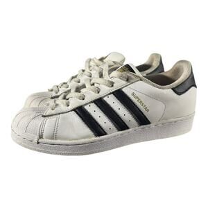 Adidas Originals Superstar Sneakers Womens Size 6 White Black Stripes